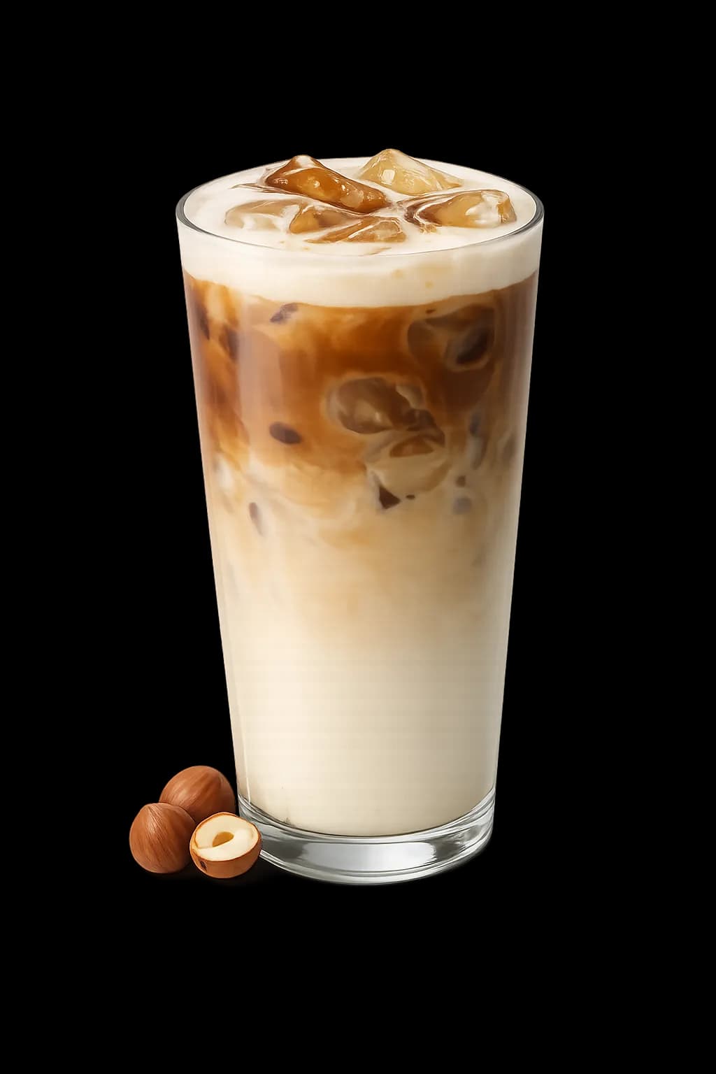 ICED HAZELNUT LATTE